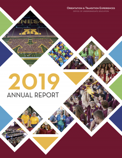 Screenshot of the 2019 Annual Report cover
