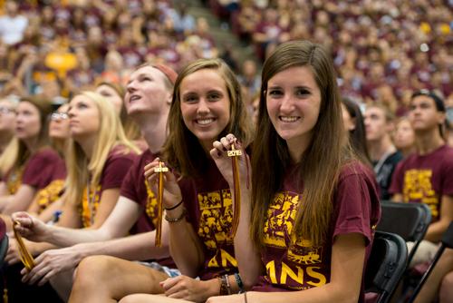 Students at UMN Convocation