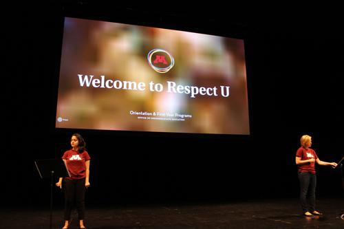 "Welcome to Respect U" presentation