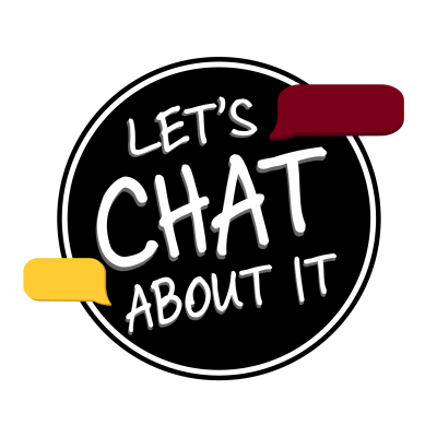 "Let's Chat About It" logo