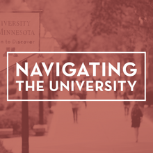 Navigating the University resource thumbnail